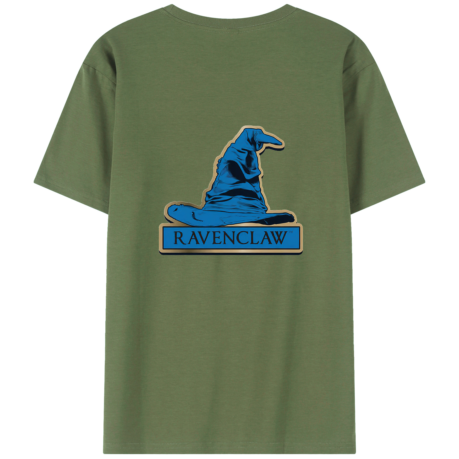 （画像用） Harry Potter ハリー・ポッターシリーズ 綿100％ メンズ半袖Tシャツ（バックプリント） 通気性